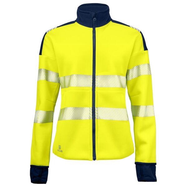 ProJob | 6111 Damen Sweatshirt En Iso 20471 Klasse 3/2