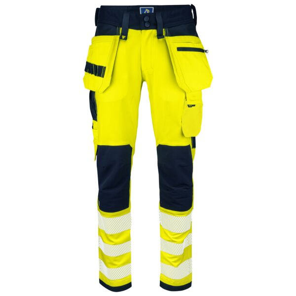ProJob | 6573 Bundhose Stretch En Iso 20471 Klasse 2