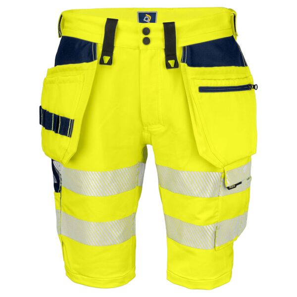 ProJob | 6575 Shorts Stretch En Iso 20471 Klasse 2/1