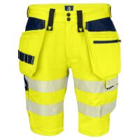 ProJob | 6575 Shorts Stretch En Iso 20471 Klasse 2/1