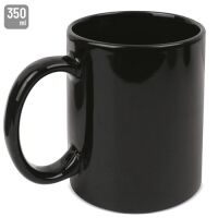 Keramiktasse "Luna" 330ml (schwarz)