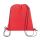 Kordel Zugbeutel Non-Woven (rot)