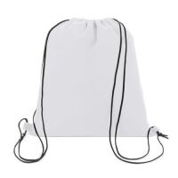 Kordel Zugbeutel Non-Woven (weiß)