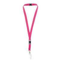 Lanyard mit Sicherheitsverschluss (fuchsia)