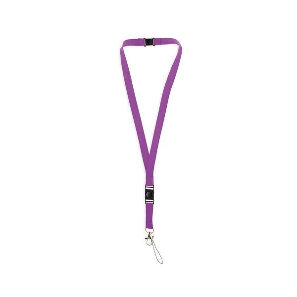 Lanyard mit Sicherheitsverschluss (lila)