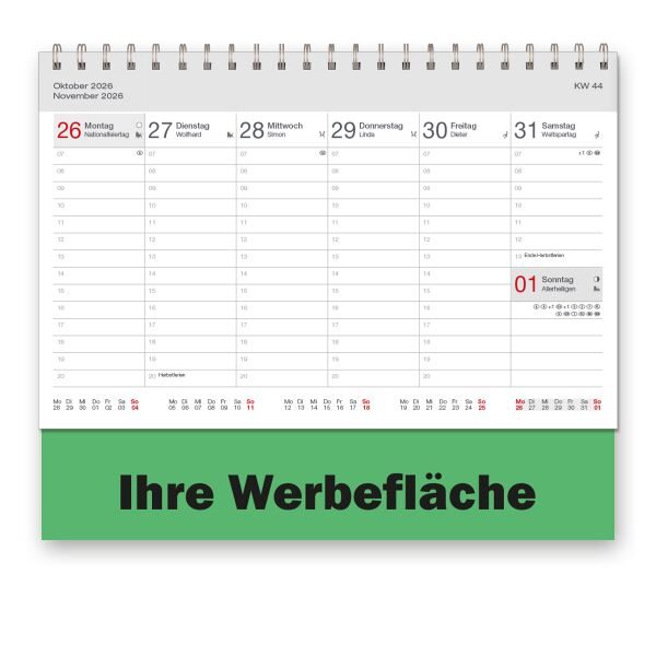 Tischkalender MIDI 2026