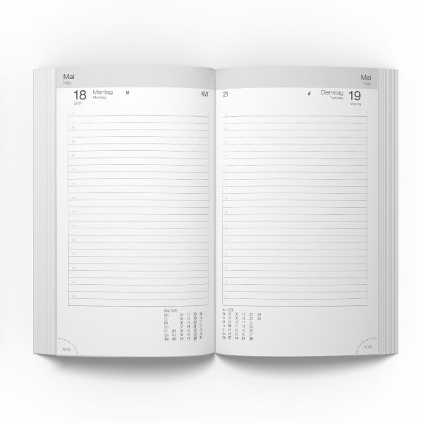 Buchkalender Tage 2026