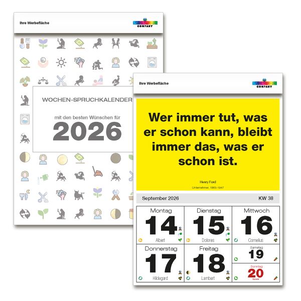 Wochenspruchkalender 2026