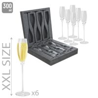 Sektgläser 6er-Set XXL - 300ml