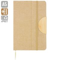 Notizbuch aus rPET & Bambus "Notebook"