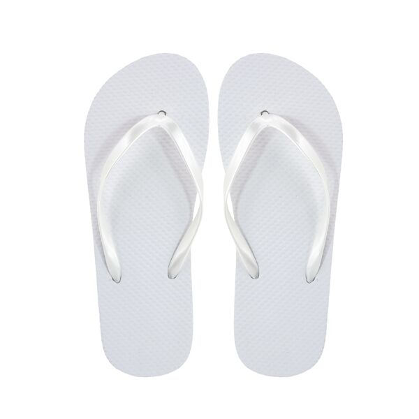 Flip Flops 12er Pack "Beach" weiss