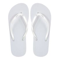 Flip Flops 12er Pack "Beach" weiss