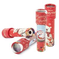 Kaleidoskop aus Karton "X-Mas" 4er Set