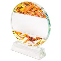 Trophäe rund "Hologramm"