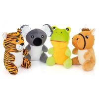 Plüschtiere "Zoo" 4er Set