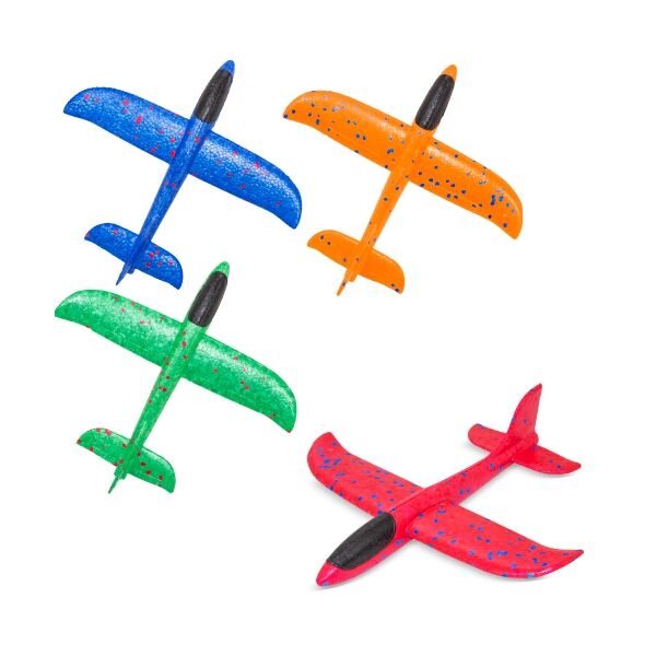Flugzeug Spielzeug "Styro" (4er Set)