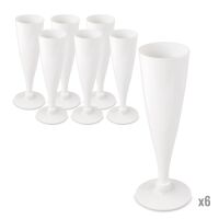 Sektgläser Ice 75ml "Flöten" 6er Set