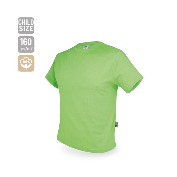 Kinder Baumwoll T-Shirt "Basic" grün