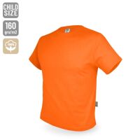 Kinder Baumwoll T-Shirt "Basic" orange