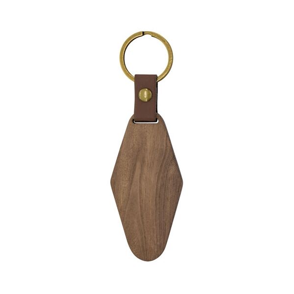 Holz Schlüsselanhänger Raute "Samoa"