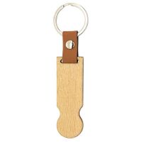 Schlüsselanhänger Chiphalter Holz