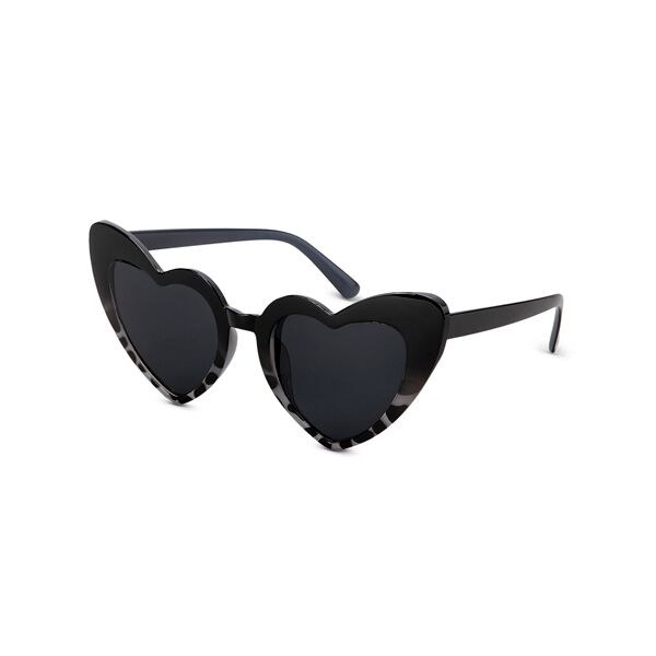 Sonnenbrille "Herz" schwarz