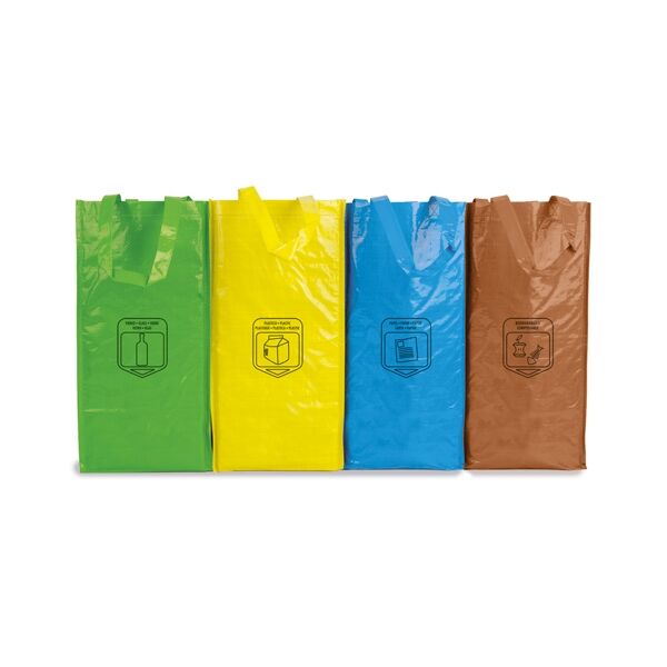 Müll-Organisations Taschen 4er Set "Recycle"