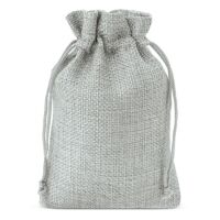 Geschenk Beutel "Jute" (grau)
