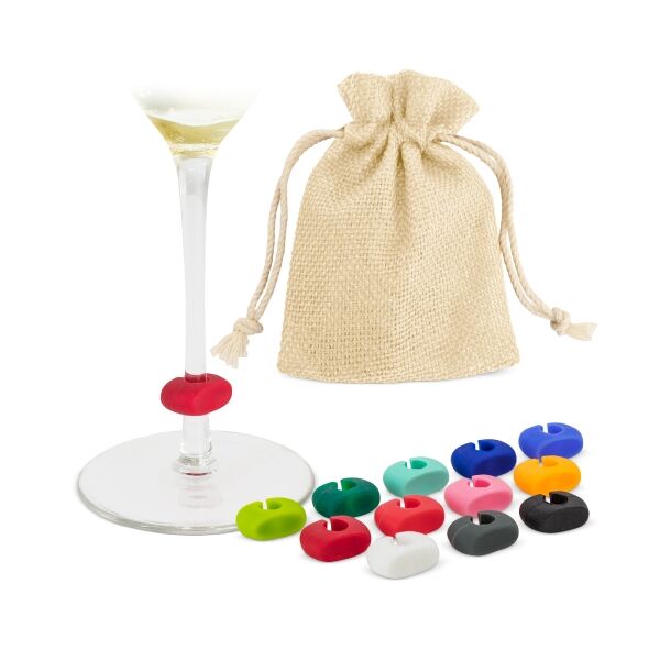 Glasmarkierer Wein (12er Set)