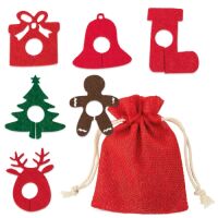 Glasmarkierer Christmas (6er Set)