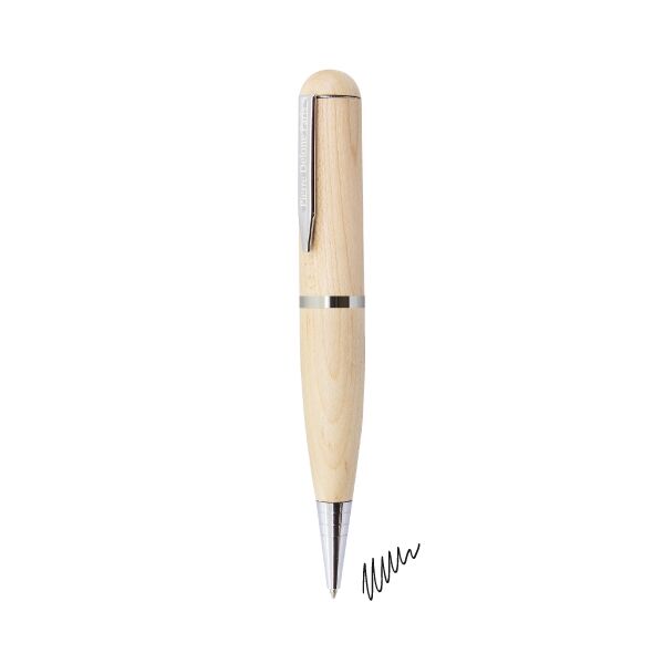 USB-Kugelschreiber aus Holz 64GB - Pierre Delone