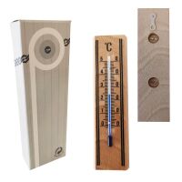 Zimmerthermometer aus Holz