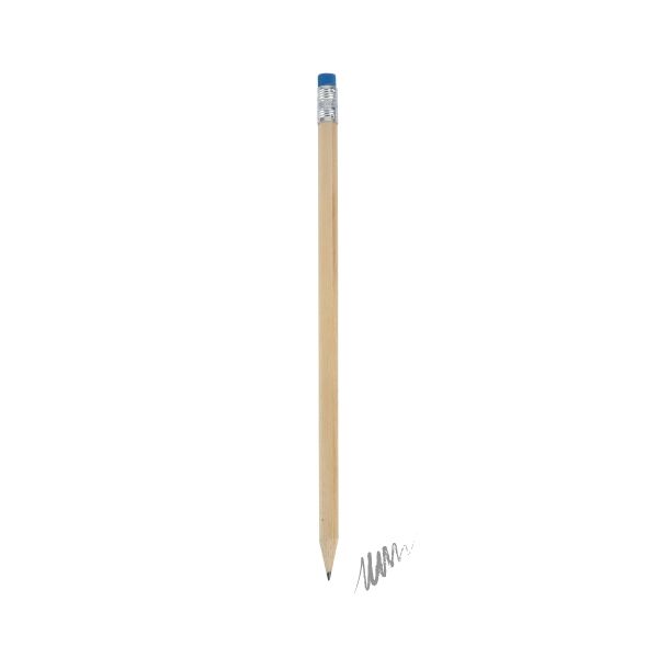 Bleistift mit farbigem Radiergummi