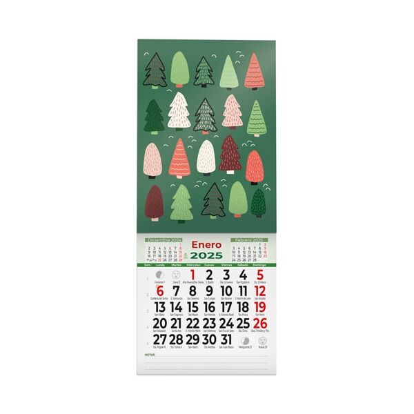 Kalender mit Magnet