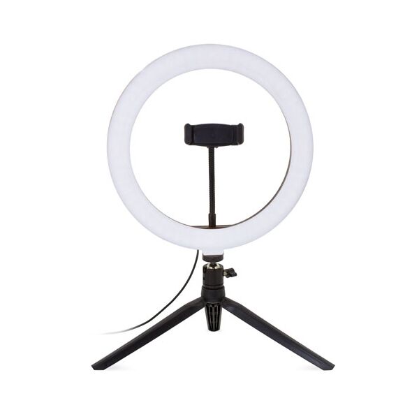 LED Tisch-Ringlicht mit Stativ