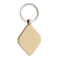 Schl&uuml;sselanh&auml;nger Holz "Rectangle"