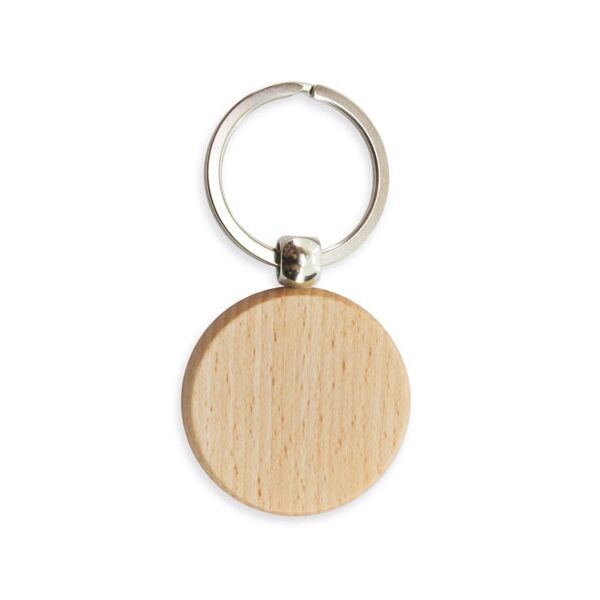 Schlüsselanhänger Holz "Rund"