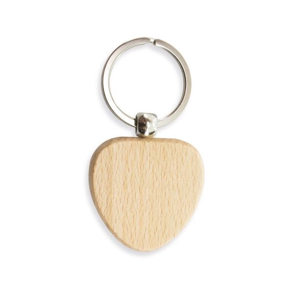 Schlüsselanhänger Holz "Herz"