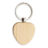 Schlüsselanhänger Holz "Herz"