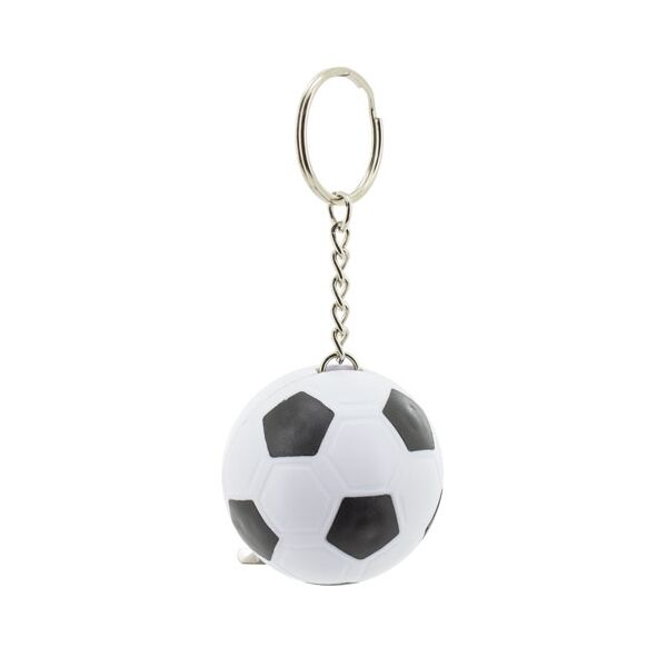Schlüsselanhänger Maßband "Fußball"