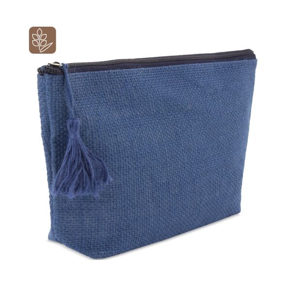 Toilette-Tasche Jute natur 25x16,5x6cm