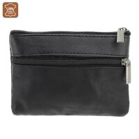 Schlüsseltasche "Leder" eckig 11x7cm