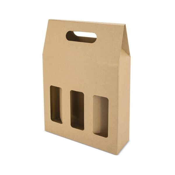 Kartonbox für 3 Flaschen
