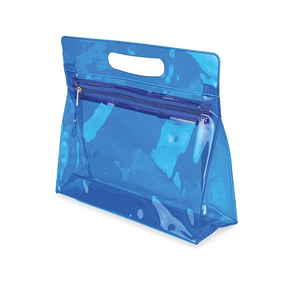 Toilettebeutel Transparent mit Tragegriff