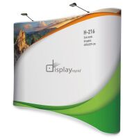 Pop-Up Modern gebogen 4x3m