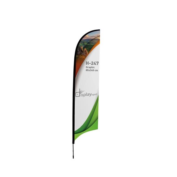 Beach Flag Segelform 85x340cm