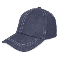 6-Panel Baseballkappe Denim