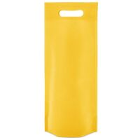 PP-Non-Woven Flaschen-Grifflochtasche 16x40cm