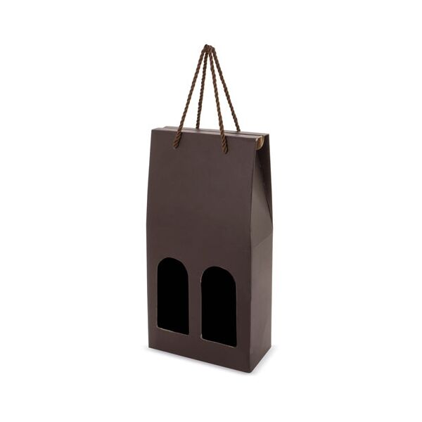 Flaschen Geschenktasche "Duo" 17x36x8,5cm