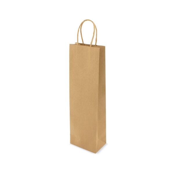 Flaschen Geschenktasche Nature 11x35x7cm